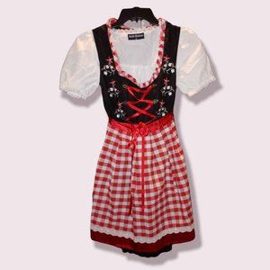 NWT Scarlet Darkness Bavarian Dress Costume, Size Small